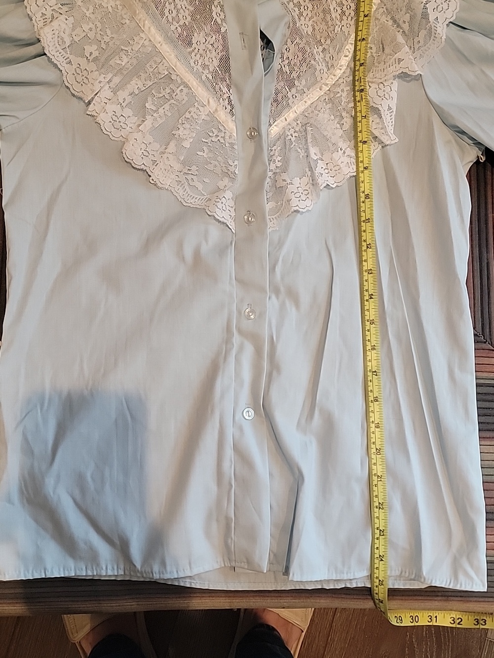 VTG Jeri Bee Lace Square Dance Shirt - Picture 8 of 10